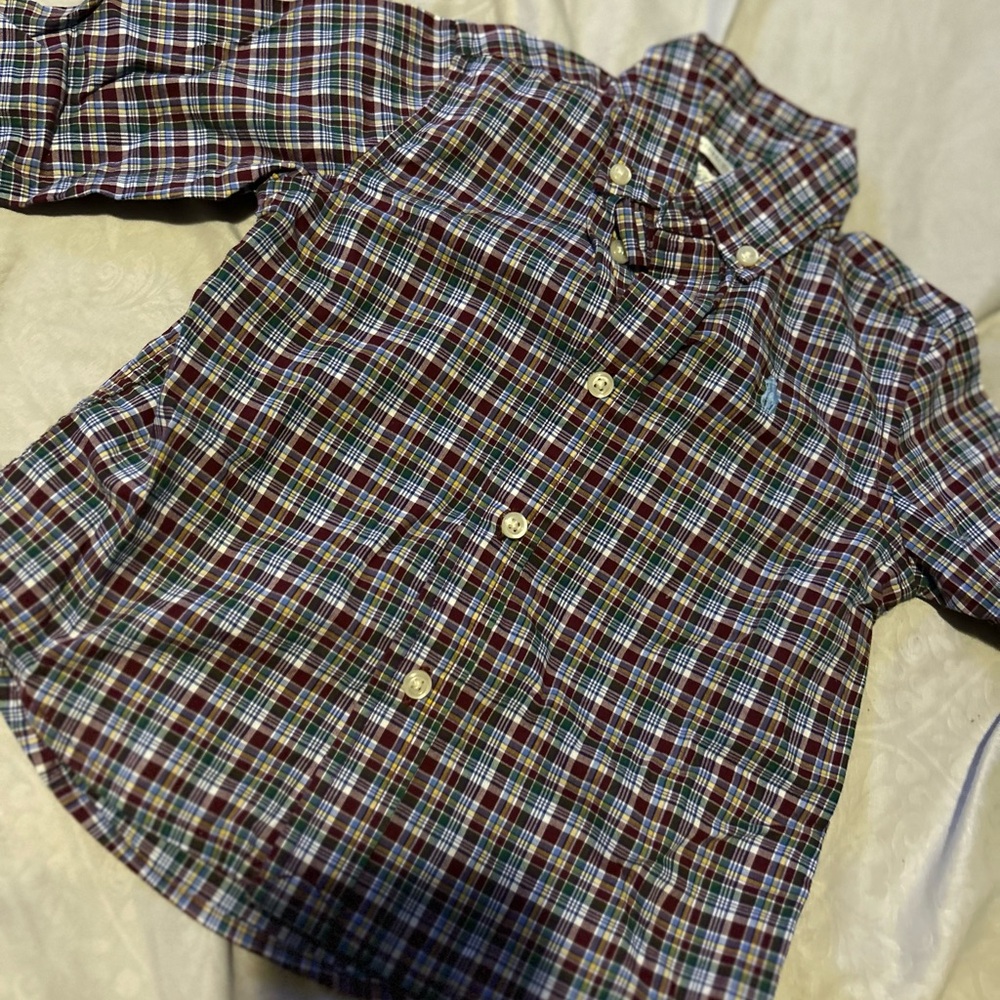 Baby polo Ralph Lauren button up shirt